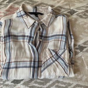 White House Black Market Button Down Shirt - 8